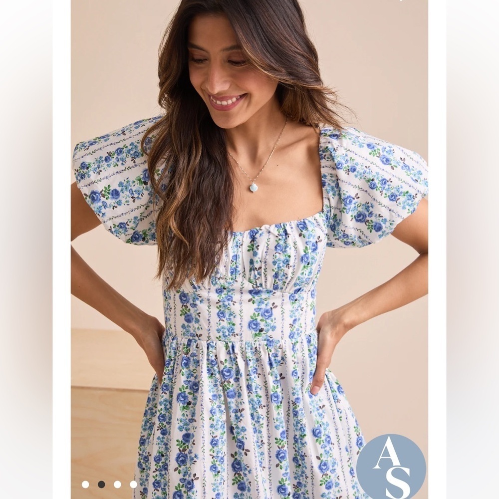 New with tags Altar’d state Reagan floral maxi dress - Picture 2 of 4